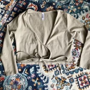 American Apparel ballerina top